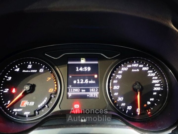 Audi RS3 SPORTBACK 25 TFSI 367CH QUATTRO S TRONIC 7 - 17
