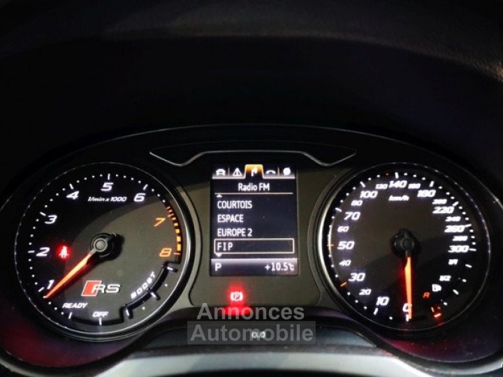 Audi RS3 SPORTBACK 25 TFSI 367CH QUATTRO S TRONIC 7 - 18