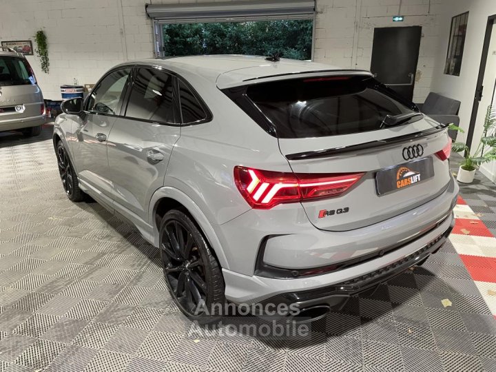 Audi RS Q3 25 TFSI 400ch SPORTBACK quattro S tronic 7 -PAS DE MALUS-TOIT OUVRANT-FINANCEMENT POSSIBLE- - 10
