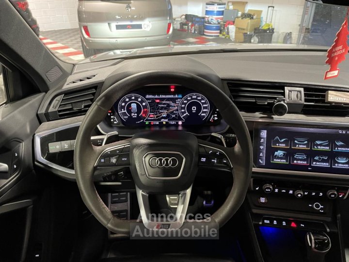 Audi RS Q3 25 TFSI 400ch SPORTBACK quattro S tronic 7 -PAS DE MALUS-TOIT OUVRANT-FINANCEMENT POSSIBLE- - 29