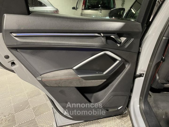 Audi RS Q3 25 TFSI 400ch SPORTBACK quattro S tronic 7 -PAS DE MALUS-TOIT OUVRANT-FINANCEMENT POSSIBLE- - 32