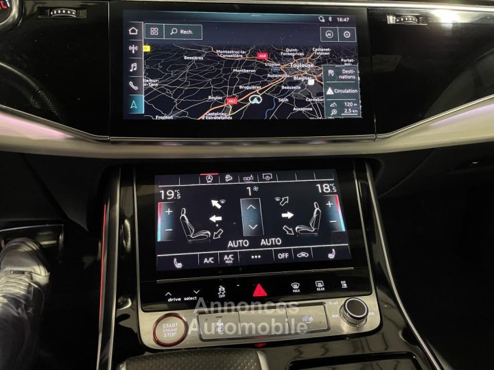 Audi SQ8 40 V8 BiTDI 435ch quattro Tiptronic 8 -HISTORIQUE AUDI-FINANCEMENT POSSIBLE- - 27
