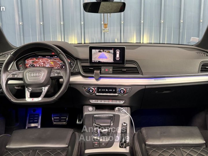 Audi Q5 40 TDI 190ch S-LINE QUATTRO Garantie 1 An Parfait état Toit ouvrant Sièges électriques Pack noir - 4