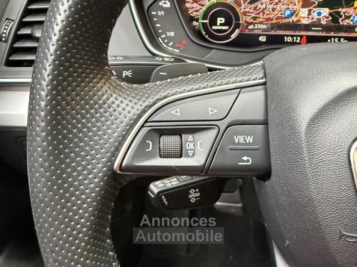 Audi Q5 55 etfsi phev 367ch s-line quattro s-tronic carplay select drive matrix camera - 13