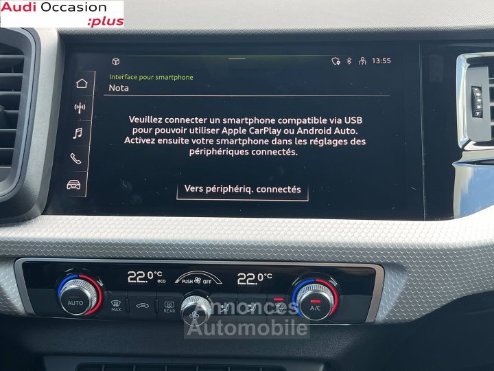 Audi A1 Sportback 30 TFSI 110 ch S tronic 7 S Line - 14