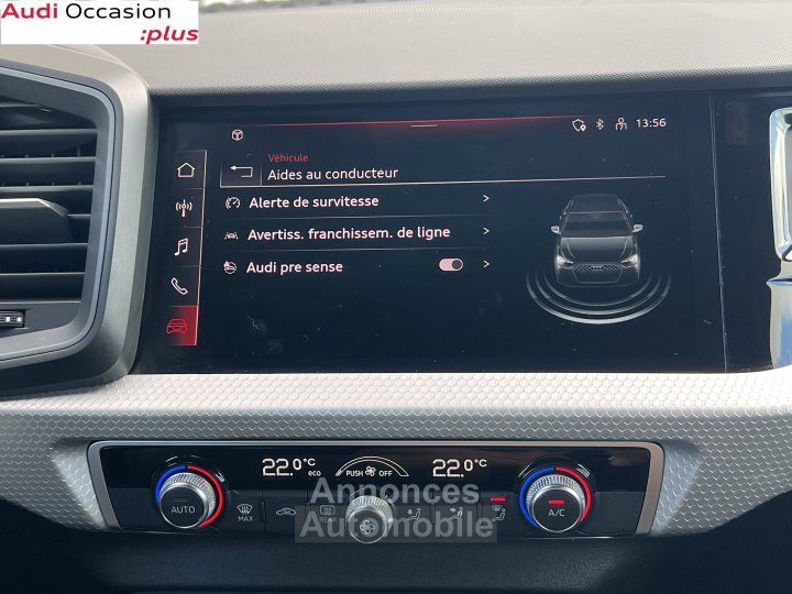 Audi A1 Sportback 30 TFSI 110 ch S tronic 7 S Line - 18