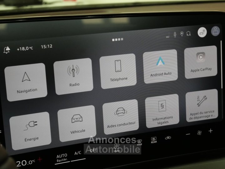 Audi Q3 HYBRIDE e-hybrid 272 ch S tronic 6 Business Executive - 14