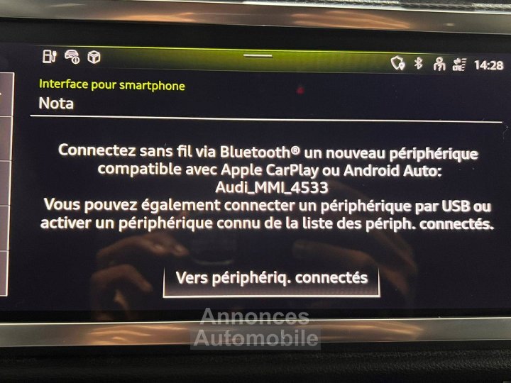 Audi Q3 Sportback 45 TFSIe 245 ch S tronic 6 S line - 41