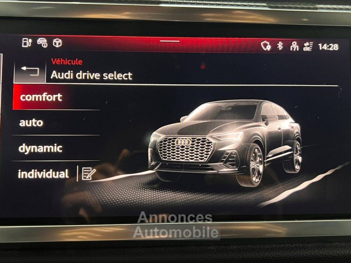 Audi Q3 Sportback 45 TFSIe 245 ch S tronic 6 S line - 48
