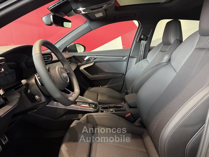 Audi A3 Sportback TFSI e Hybride rechargeable 204 S tronic 6 S line - 8