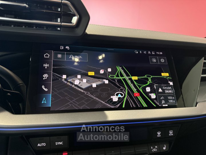 Audi A3 Sportback TFSI e Hybride rechargeable 204 S tronic 6 S line - 22
