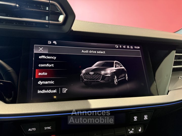 Audi A3 Sportback TFSI e Hybride rechargeable 204 S tronic 6 S line - 25