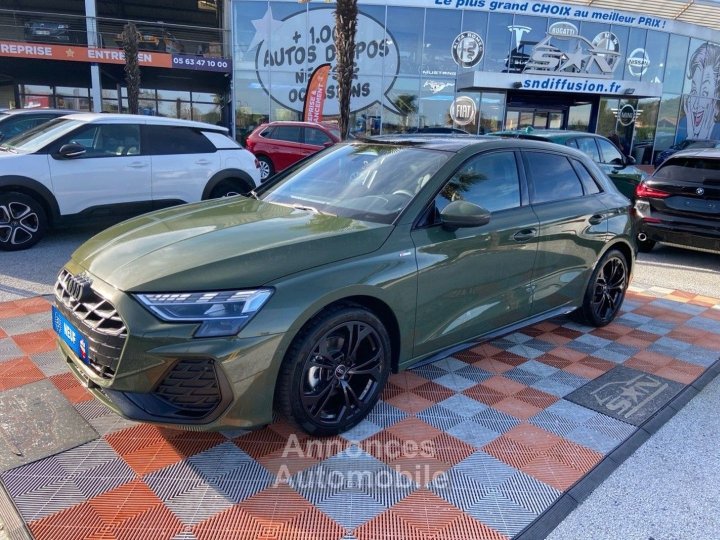 Audi A3 Sportback NEW 35 TDI 150 S-tronic S LINE TOE Matrix Caméra 360 JA 18" Black Hifi SONOS - 1