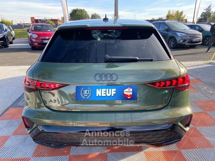 Audi A3 Sportback NEW 35 TDI 150 S-tronic S LINE TOE Matrix Caméra 360 JA 18" Black Hifi SONOS - 6