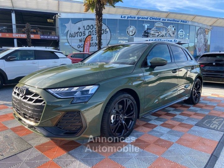 Audi A3 Sportback NEW 35 TDI 150 S-tronic S LINE TOE Matrix Caméra 360 JA 18" Black Hifi SONOS - 9