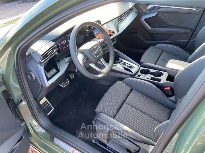Audi A3 Sportback NEW 35 TDI 150 S-tronic S LINE TOE Matrix Caméra 360 JA 18" Black Hifi SONOS - 12