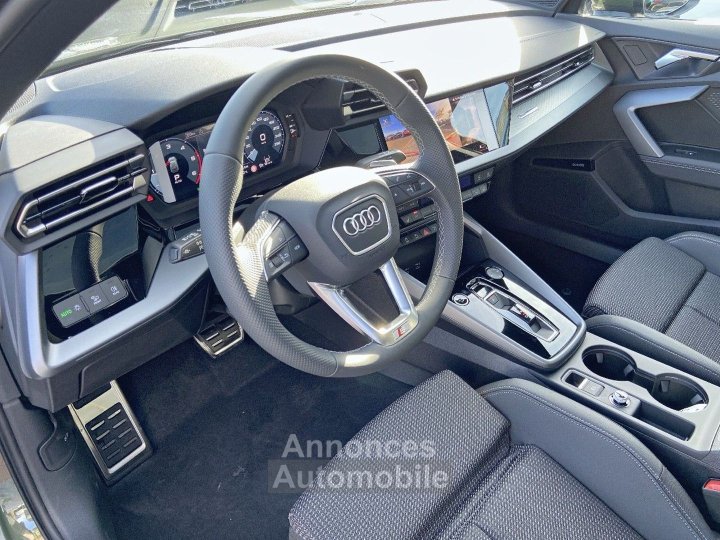Audi A3 Sportback NEW 35 TDI 150 S-tronic S LINE TOE Matrix Caméra 360 JA 18" Black Hifi SONOS - 13
