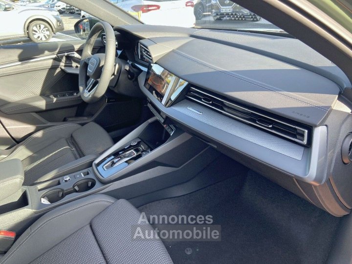 Audi A3 Sportback NEW 35 TDI 150 S-tronic S LINE TOE Matrix Caméra 360 JA 18" Black Hifi SONOS - 20