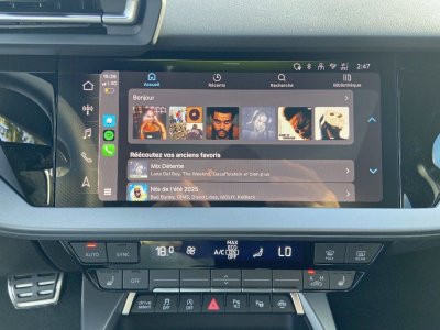 Audi A3 Sportback NEW 35 TDI 150 S-tronic S LINE TOE Matrix Caméra 360 JA 18" Black Hifi SONOS - 27