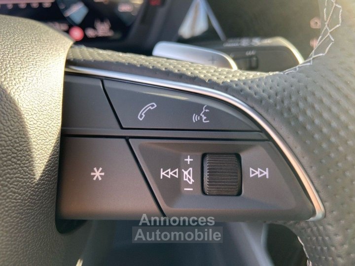 Audi A3 Sportback NEW 35 TDI 150 S-tronic S LINE TOE Matrix Caméra 360 JA 18" Black Hifi SONOS - 31