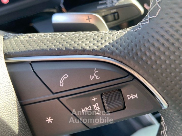 Audi A3 Sportback NEW 35 TDI 150 S-tronic S LINE TOE Matrix Caméra 360 JA 18" Black Hifi SONOS - 33