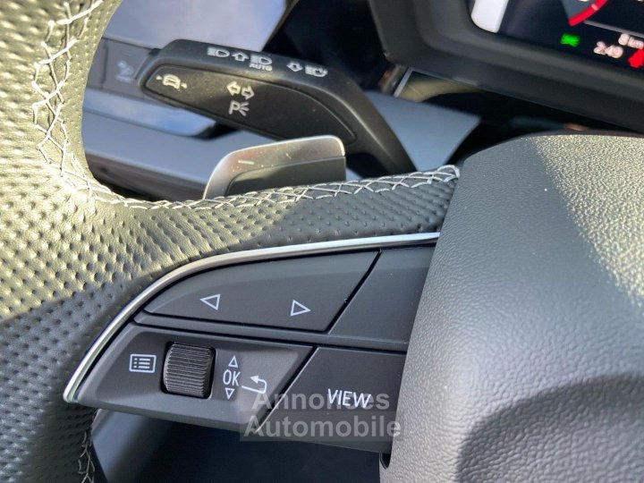 Audi A3 Sportback NEW 35 TDI 150 S-tronic S LINE TOE Matrix Caméra 360 JA 18" Black Hifi SONOS - 34