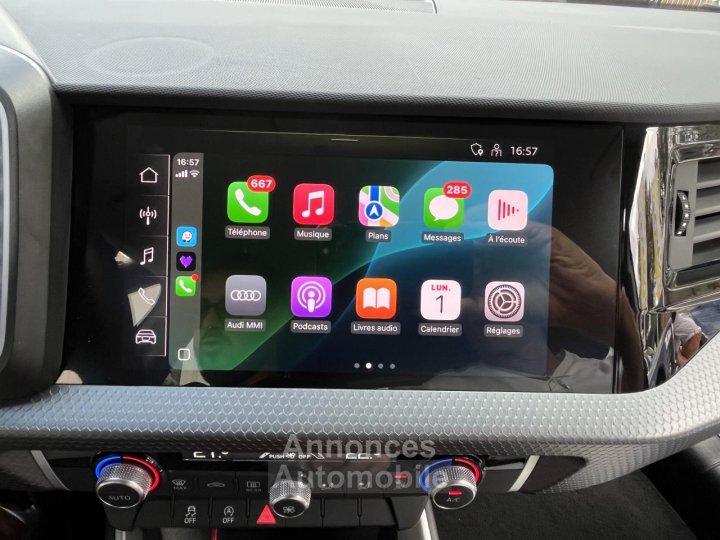 Audi A1 Sportback 10 30 TFSI - 110 - BV S-Tronic 2019 Advanced 2 - 16