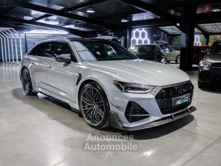 Audi RS6 AVANT R ABT 40 V8 TFSI 740CH QUATTRO TIPTRONIC 1 OF 125 / IMMAT FRANCE / B&O / TO - 5
