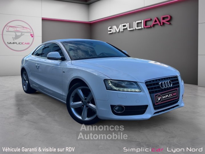 Audi A5 20 TDI 170 DPF S line / garantie 12 mois / carplay - 1