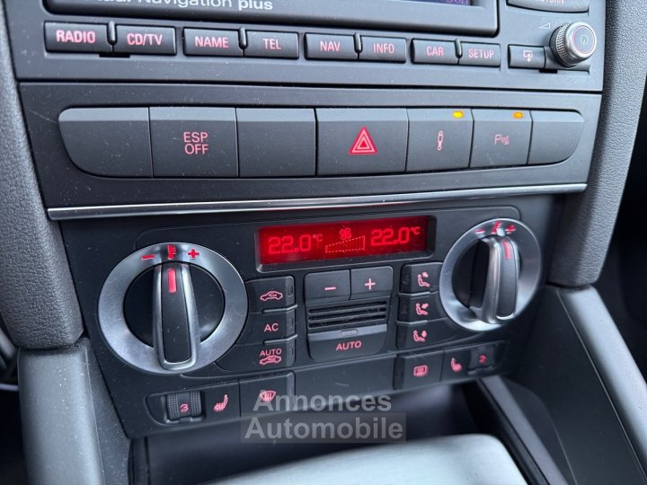 Audi S3 20 TFSI 265 Quattro garantie 12 mois sièges chauffants toit ouvrant radar avant arrière - 19