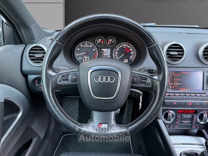 Audi S3 20 TFSI 265 Quattro garantie 12 mois sièges chauffants toit ouvrant radar avant arrière - 21