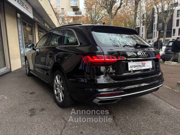Audi A4 Avant 35 TDI 163 9CV BUSINESS LINE S TRONIC *1ERE MAIN, FRANCAISE, SUIVI* - 4