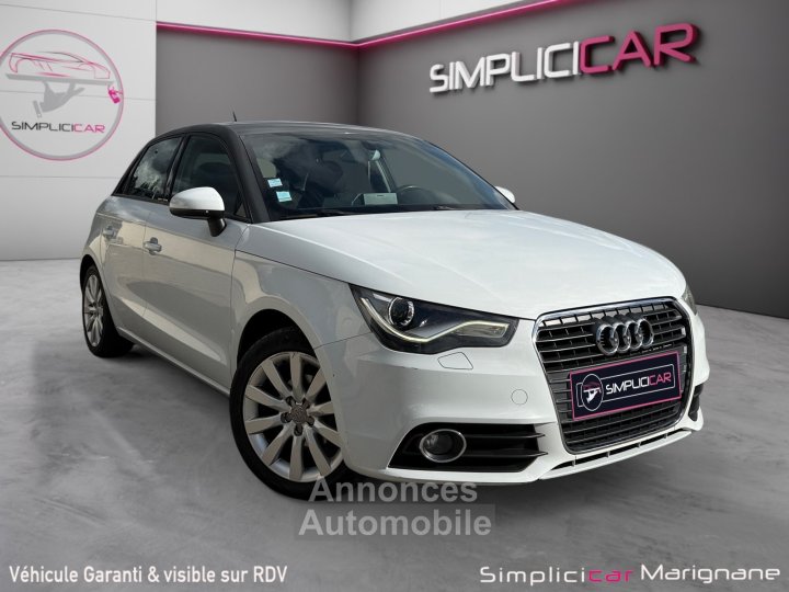 Audi A1 Sportback 16 TDI 90 Ambition siege chauffant radar ar bluetooth garantie 12 mois - 1