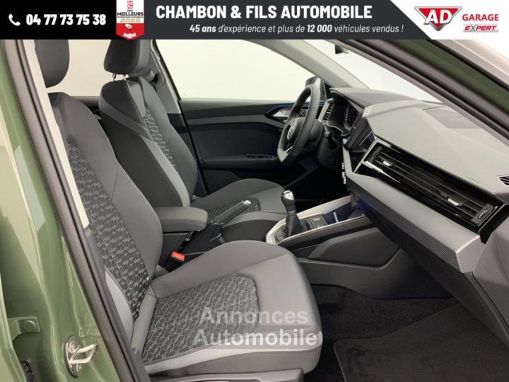 Audi A1 Sportback 30 TFSI 116 ch BVM6 Design - 9