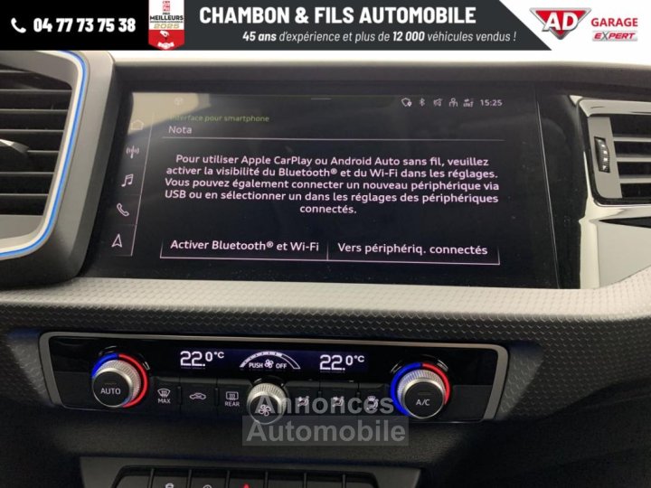 Audi A1 Sportback 30 TFSI 116 ch BVM6 Design - 18