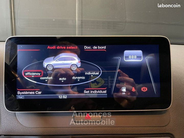 Audi SQ5 V6 30 BiTDI 313 Quattro Tiptronic 8 APPLE CARPLAY ET ANDROID AUTO TOIT OUVRANT - 24