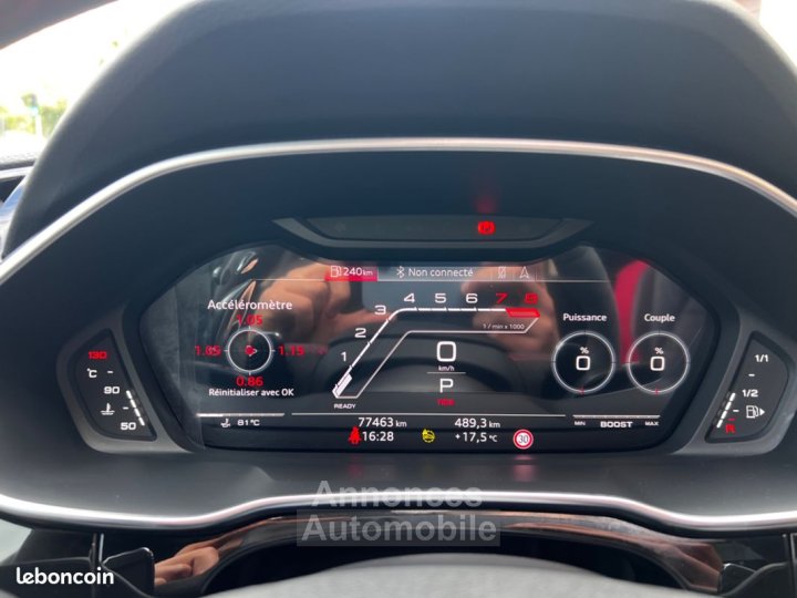 Audi RS Q3 sportback 25 tfsi 400 quattro s-tronic bva-sonos-toit ouvrant-garantie 6 mois - 14