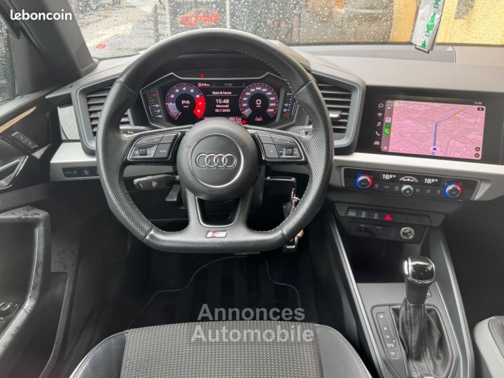 Audi A1 Sportback 10 30 tfsi 115 s-line line s-tronic bva garantie 6 mois - 11