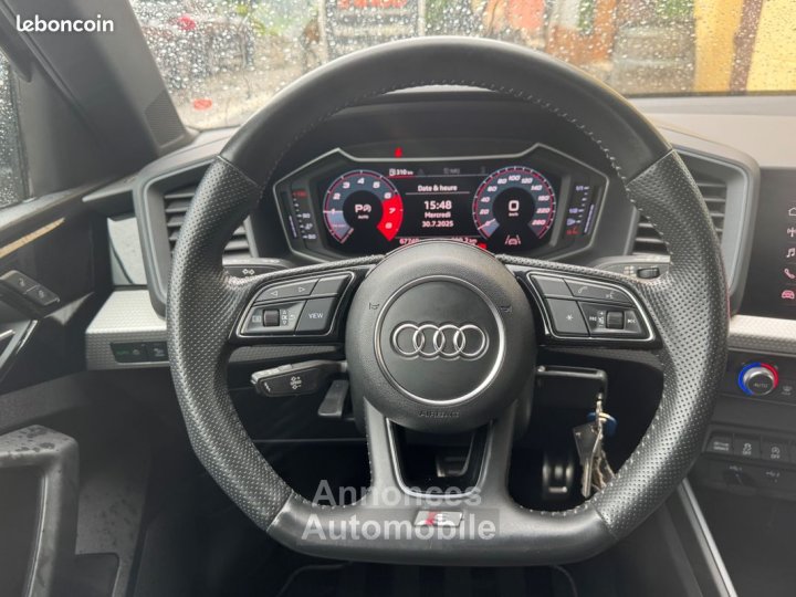 Audi A1 Sportback 10 30 tfsi 115 s-line line s-tronic bva garantie 6 mois - 15