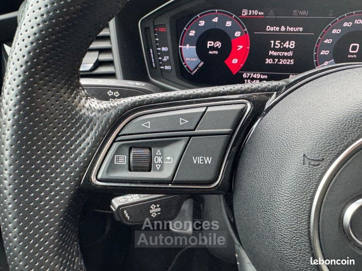 Audi A1 Sportback 10 30 tfsi 115 s-line line s-tronic bva garantie 6 mois - 17