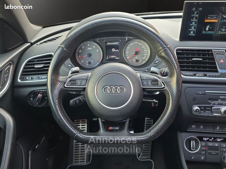 Audi RS Q3 25 tfsi 340 pack black quattro s-tronic bva garantie 12 mois - 16