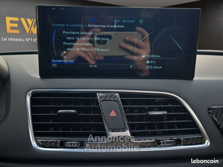 Audi RS Q3 25 tfsi 340 pack black quattro s-tronic bva garantie 12 mois - 23