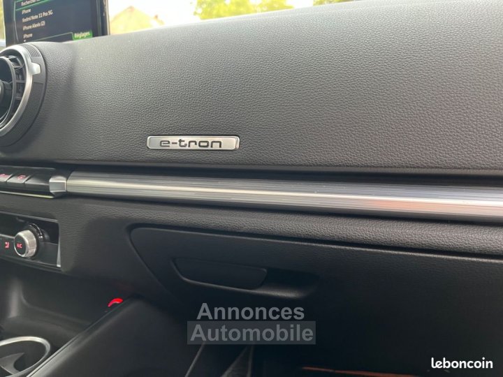 Audi A3 Sportback 14 tfsi e-tron 204h 150 phev hybrid 257kwh design luxe s-tronic bva - 29