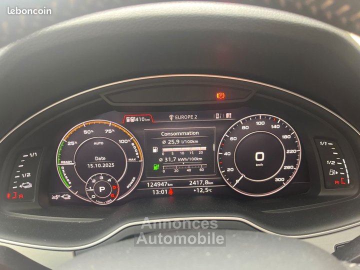 Audi Q7 30 tdi e-tron 373h 260 phev hybrid s-line quattro tiptronic bva - 11