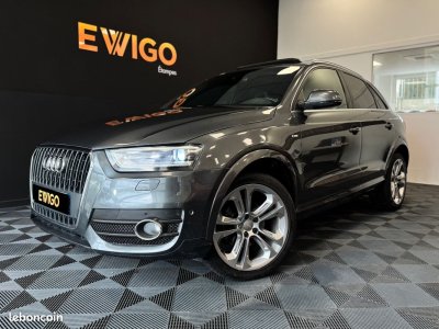 Audi Q3 20l tdi 140ch s-line toit ouvrant panoramique park assist   - 1