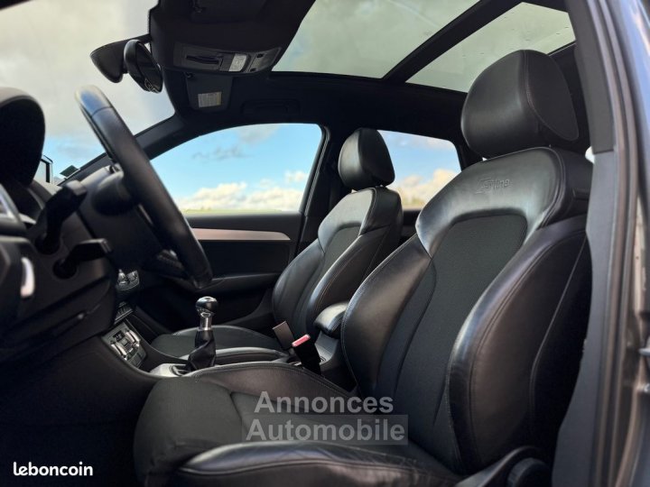 Audi Q3 20l tdi 140ch s-line toit ouvrant panoramique park assist - 5