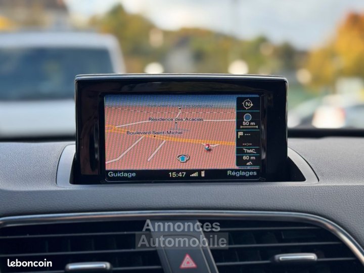 Audi Q3 20l tdi 140ch s-line toit ouvrant panoramique park assist - 10