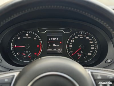 Audi Q3 20l tdi 140ch s-line toit ouvrant panoramique park assist   - 12