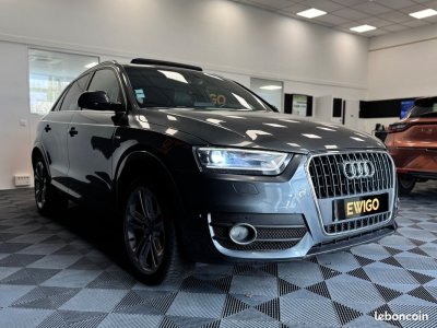 Audi Q3 20l tdi 140ch s-line toit ouvrant panoramique park assist   - 16