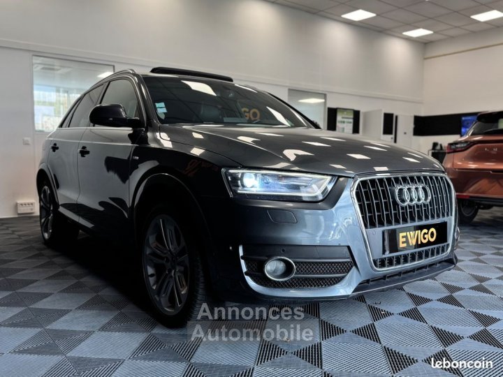 Audi Q3 20l tdi 140ch s-line toit ouvrant panoramique park assist - 16